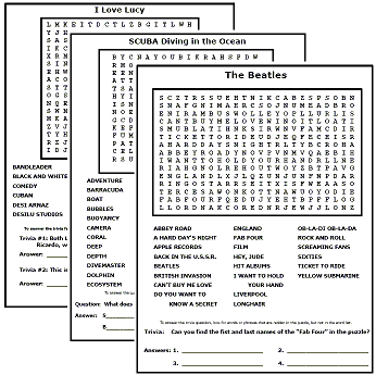 Very popular images: Printable Word Search Puzzles